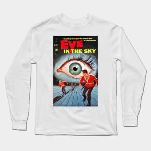 Vintage Eye In The Sky Pulp Novel Cover (1950s) Long Sleeve T-Shirt